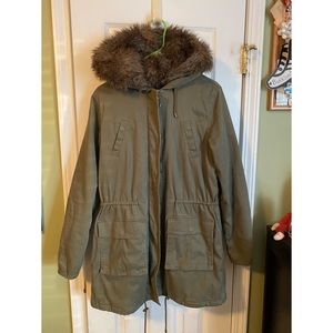 Banana Republic Olive Green Parka